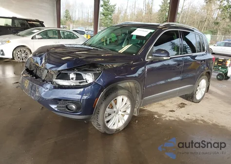 2015 Volkswagen Tiguan Sel из США, поврежденный, VIN WVGBV7AX4FW565173